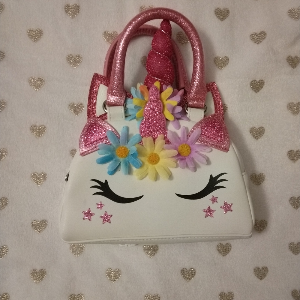 10/$40 Unicorn Kids Cosmetic Handbag
